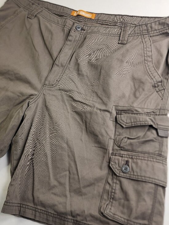 Lee Other - Lee Dungarees Mens 46 Shorts Gray 8 Pocket Cargo Outdoor Military Comfort Retro